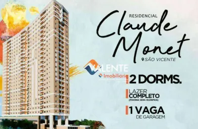 Apartamento com 2 dormitórios à venda, 47 m² por r$ 370.000 - parque são vicente - são vicente/sp