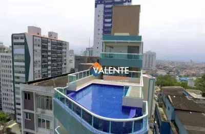 Apartamento com 2 dormitórios à venda, 79 m² por r$ 800.000,00 - itararé - são vicente/sp