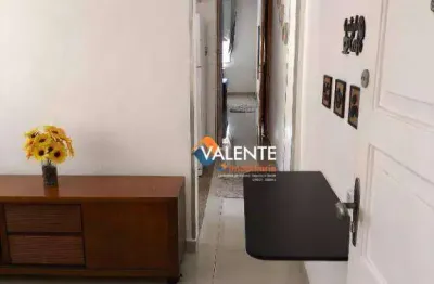 Apartamento com 1 dormitório à venda, 52 m² por r$ 270.000,00 - vila valença - são vicente/sp
