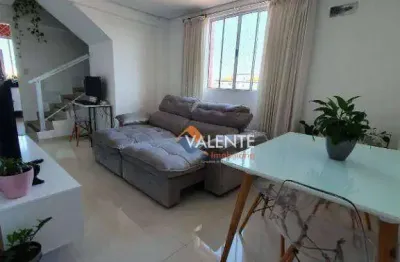 Apartamento com 2 dormitórios à venda, 65 m² por r$ 300.000,00 - vila são jorge - são vicente/sp