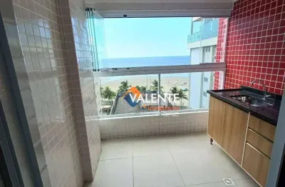 Apartamento com 2 dormitórios à venda, 65 m² por r$ 520.000,00 - vila caiçara - praia grande/sp