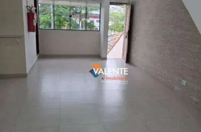 Sobrado para alugar, 120 m² por r$ 3.500,00/mês - cidade naútica - são vicente/sp