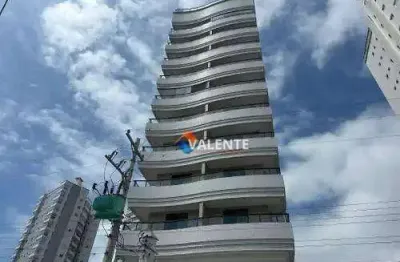 Apartamento com 2 dormitórios à venda, 68 m² por r$ 465.000,00 - vila caiçara - praia grande/sp