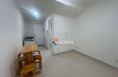 Kitnet com 1 dormitório à venda, 25 m² por r$ 210.000,00 - canto do forte - praia grande/sp