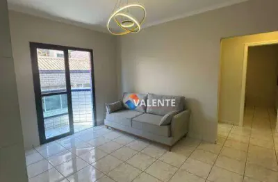 Apartamento com 1 dormitório à venda, 53 m² por r$ 365.000,00 - canto do forte - praia grande/sp