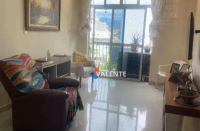 Apartamento com 2 dormitórios à venda, 114 m² por r$ 610.000,00 - centro - são vicente/sp