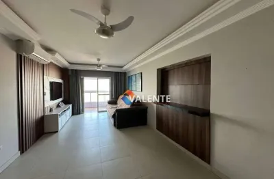 Apartamento com 3 dormitórios à venda, 136 m² por r$ 890.000 - aviação - praia grande/sp