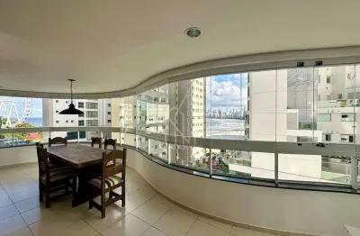 Apartamento quadra mar na barra norte de balneário camboriú