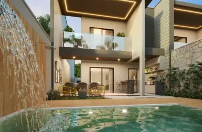 Casa de condomínio para vender com 4 quartos 4 suítes no bairro cidade dos funcionários em fortaleza