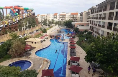Wellness resort – apto em frente ao beach park com lazer garantido (passaporte)!