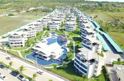 Cobertura duplex a venda no beach place resort, medindo 126m2