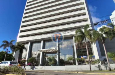 Sala comercial com 1 sala para alugar no papicu, fortaleza , 29 m2 por r$ 1.800