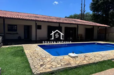 Venda  chácara com 2 casas térreas  mobiliadas cond. fechado