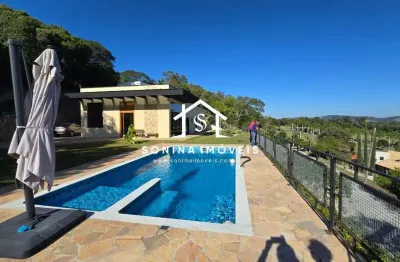 Casa térrea em condomínio,próximo a lucas /mil metros com piscina