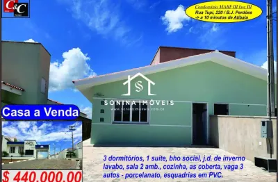 Casa com 3 quartos à venda no Jardim Sao Marcos, Bom Jesus dos Perdões 