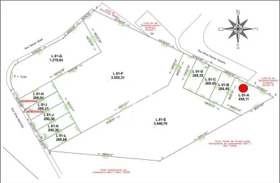 Terreno à venda no Jardim Palmeiras, Bom Jesus dos Perdões 