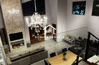 Casa moderna de alto padrão  condomínio com portaria 24h em atibaia. 