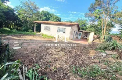 Venda - terreno com casa não acabada - chácaras fernão dias - atibaia