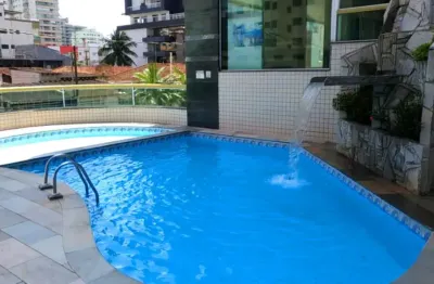 Apto 02 dormitórios lazer completo vista mar mobiliado e decorado na tupi