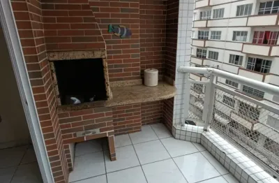 Ótimo apartamento 02 dorm na ocian a 40 metros da praia vista mar e churrasqueira na sacada