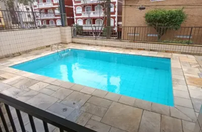 Apartamento 02 dormitórios na tupi a 01 quadra da praia com lazer
