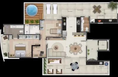 Apartamento à venda no isaac newton com 2 quartos e 93m²