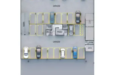Apartamento à venda no aldea contorno com 1 quarto e 41m²