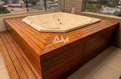 Cobertura à venda na rua caio martins, 213, filadélfia, betim por r$ 1.200.000