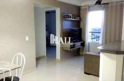 Apartamento com 2 dorms, jardim santa rosa i, são josé do rio preto - r$ 218 mil, cod: 1966