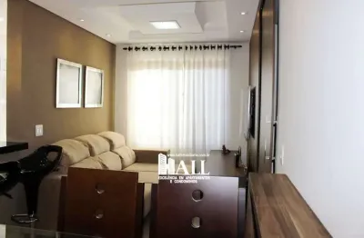 Apartamento com 2 dorms, jardim santa rosa i, são josé do rio preto - r$ 220 mil, cod: 947