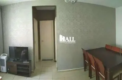 Apartamento com 2 dorms, parque das flores ii, são josé do rio preto - r$ 163 mil, cod: 2059
