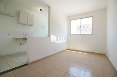Apartamento com 2 dorms, parque das flores ii, são josé do rio preto - r$ 180 mil, cod: 2932