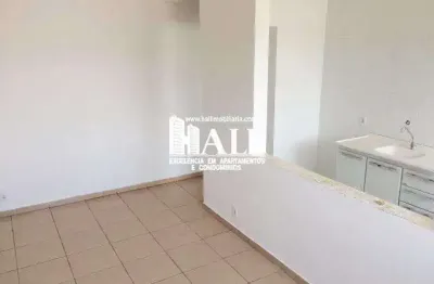 Apartamento com 2 dorms, parque das flores ii, são josé do rio preto - r$ 153 mil, cod: 3279