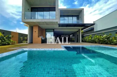 Casa de condomínio com 4 dorms, residencial quinta do golfe, são josé do rio preto - r$ 6 mi, cod: 7440