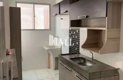 Apartamento com 2 dorms, loteamento clube v, são josé do rio preto - r$ 160 mil, cod: 7564