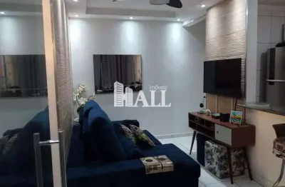Apartamento com 2 dorms, residencial macedo teles i, são josé do rio preto - r$ 160 mil, cod: 7848