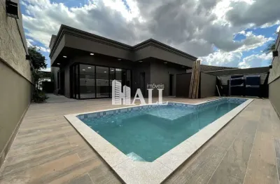 Casa de condomínio com 4 dorms, parque residencial damha, são josé do rio preto - r$ 3 mi, cod: 8365