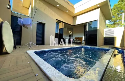 Casa em condomínio fechado com 3 quartos à venda na Avenida Alcides Rozani, Condomínio Vilage La Montagne, São José do Rio Preto