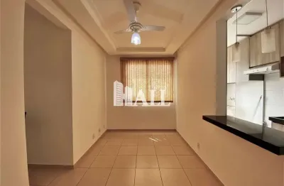 Apartamento com 2 dorms, residencial macedo teles i, são josé do rio preto - r$ 200 mil, cod: 9158