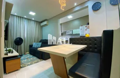 Apartamento com 2 dorms, residencial ana célia, são josé do rio preto - r$ 190 mil, cod: 9300