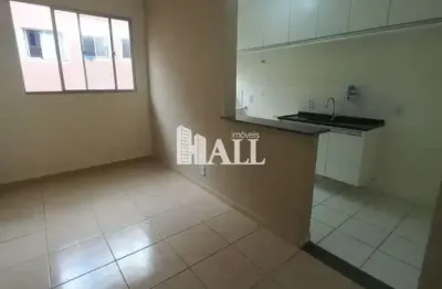 Apartamento com 2 quartos à venda na Rua Gladstone de Abreu Cardoso, Parque das Flores II, São José do Rio Preto
