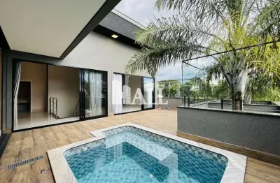 Casa em condomínio fechado com 3 quartos à venda na Avenida Miguel Damha, Residencial Gaivota II, São José do Rio Preto