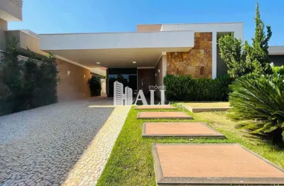 Casa em condomínio fechado com 3 quartos à venda na Avenida Miguel Damha, Residencial Gaivota II, São José do Rio Preto