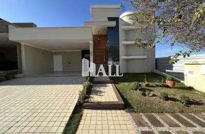 Casa em condomínio fechado com 3 quartos à venda na Avenida Alcides Rozani, Condomínio Vilage La Montagne, São José do Rio Preto