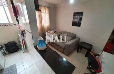 Apartamento com 2 quartos à venda na Rua Gladstone de Abreu Cardoso, Parque das Flores II, São José do Rio Preto