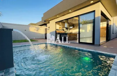 Casa em condomínio fechado com 3 quartos à venda na Rua Agostinho Francisco Lopes, Quinta do Lago Residence, São José do Rio Preto