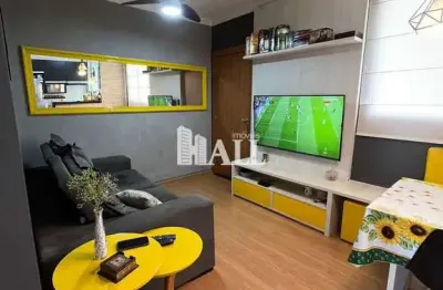 Apartamento com 2 dorms, jardim nunes, são josé do rio preto - r$ 165 mil, cod: 13088