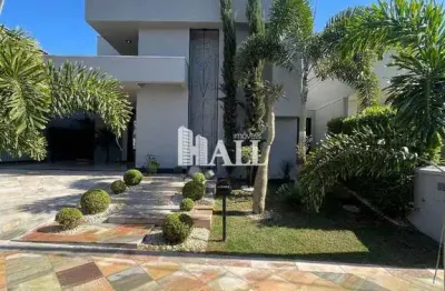 Casa em condomínio fechado com 3 quartos à venda na Avenida Cecconi e Gerosa, Loteamento Recanto do Lago, São José do Rio Preto