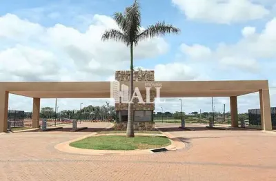 Terreno em condomínio fechado à venda na Avenida Waldemar Haddad, Residencial Quinta do Golfe, São José do Rio Preto