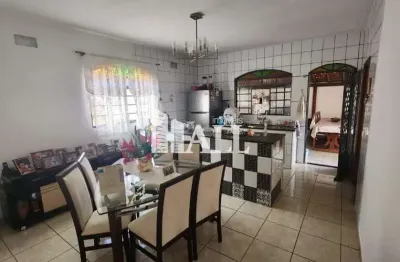 Casa com 3 dorms, conjunto habitacional cristo rei, são josé do rio preto - r$ 350 mil, cod: 13312